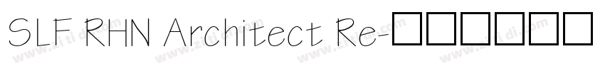 SLF RHN Architect Re字体转换